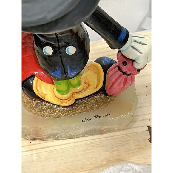 Vintage Walt Disney Gallery Jiminy Cricket Official Conscience Ron Lee 2/750 '99 - Picture 5 of 9